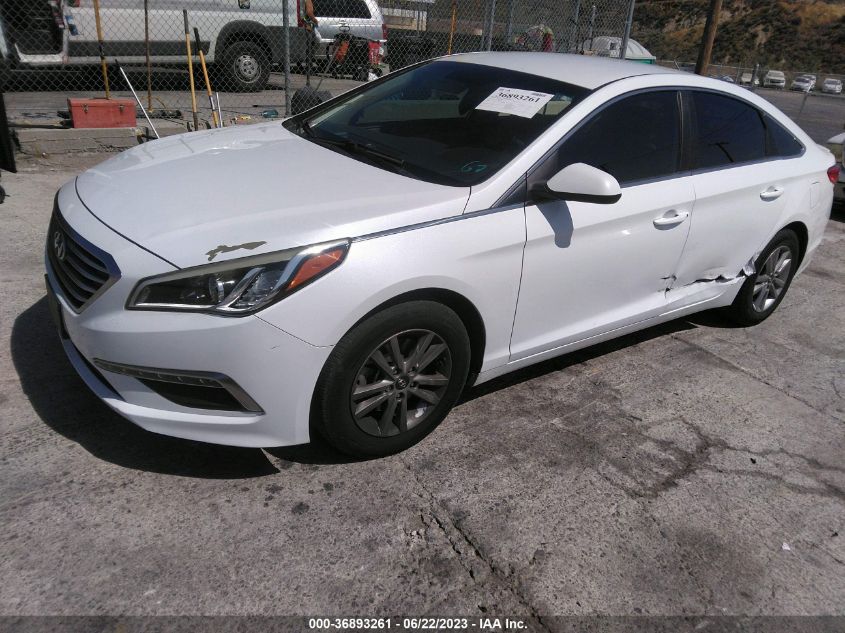 2015 HYUNDAI SONATA 2.4L SE - 5NPE24AF6FH191221