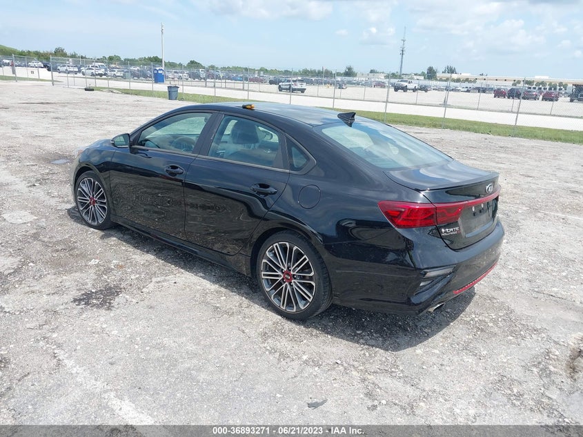 VIN 3KPF44ACXLE156024 2020 KIA FORTE GT