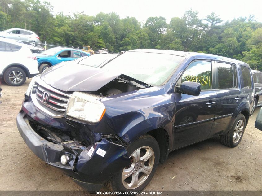 2013 HONDA PILOT EX-L - 5FNYF4H5XDB038898