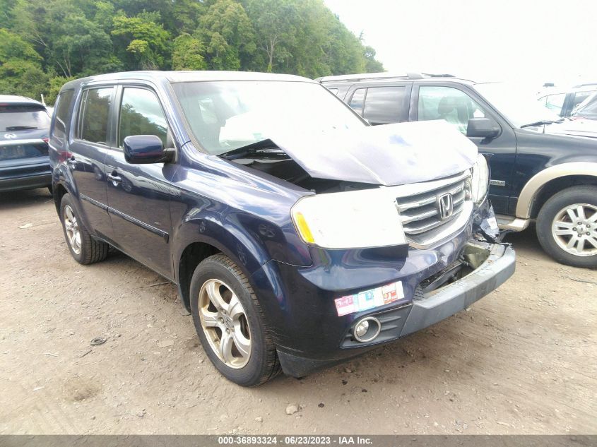 2013 HONDA PILOT EX-L - 5FNYF4H5XDB038898