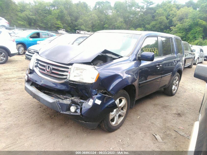 2013 HONDA PILOT EX-L - 5FNYF4H5XDB038898