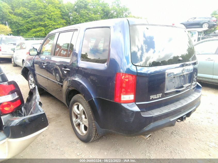 2013 HONDA PILOT EX-L - 5FNYF4H5XDB038898