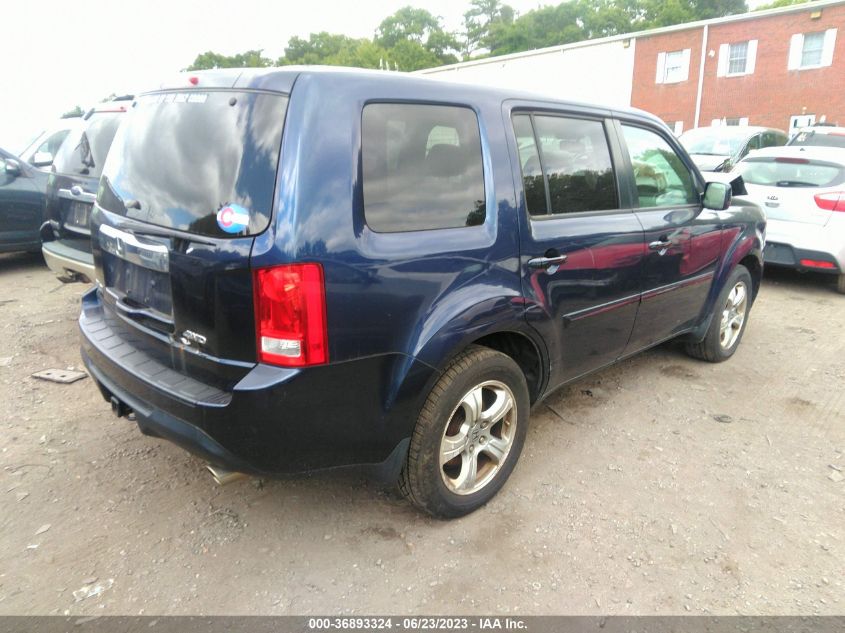 2013 HONDA PILOT EX-L - 5FNYF4H5XDB038898