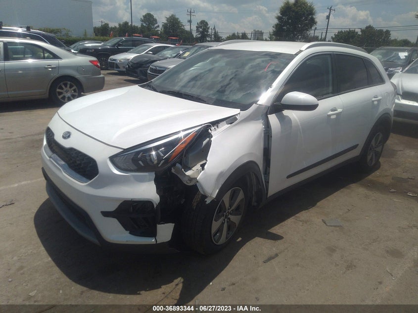 VIN KNDCB3LC3M5486651 2021 KIA NIRO LX