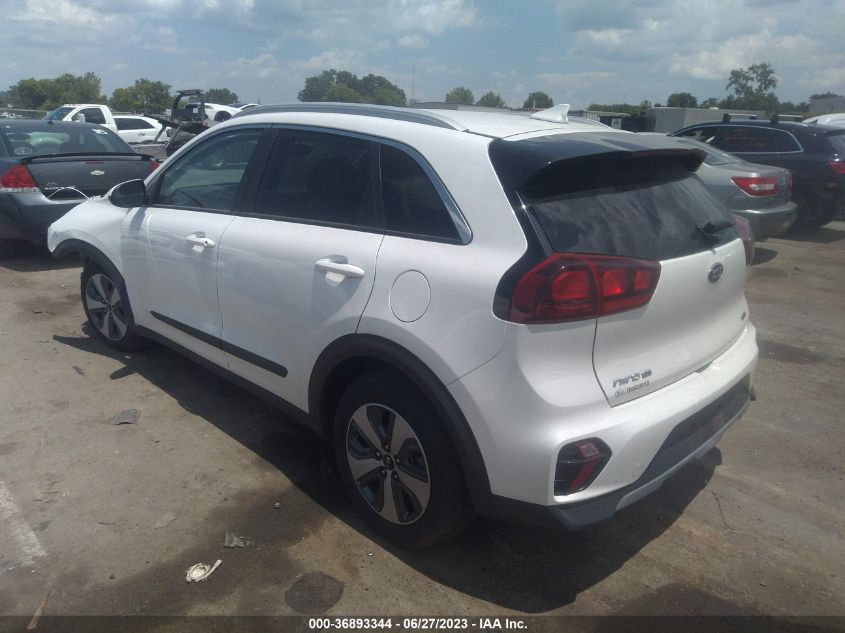 VIN KNDCB3LC3M5486651 2021 KIA NIRO LX