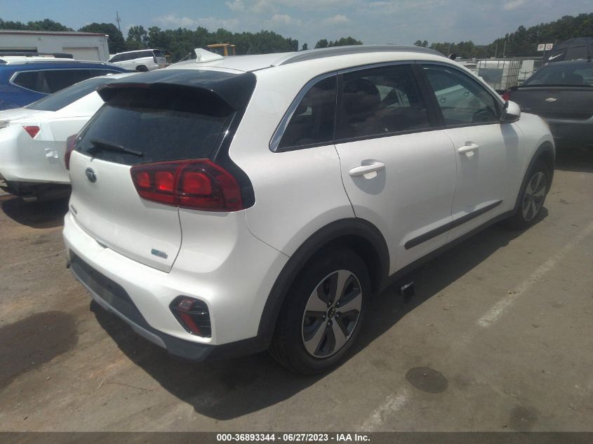 VIN KNDCB3LC3M5486651 2021 KIA NIRO LX