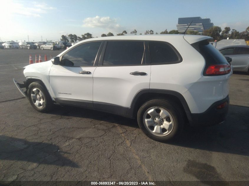 2015 JEEP CHEROKEE SPORT - 1C4PJLABXFW531905