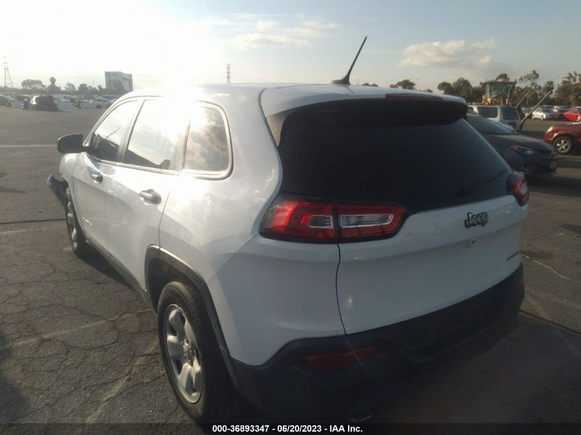 2015 JEEP CHEROKEE SPORT - 1C4PJLABXFW531905