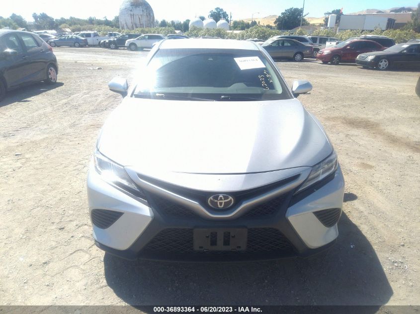 2018 TOYOTA CAMRY SE - 4T1B11HK1JU602798