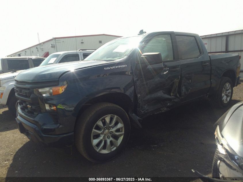 2022 CHEVROLET SILVERADO 1500 CUSTOM - 1GCPDBEK0NZ566462