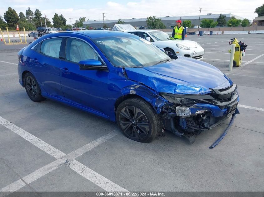 2018 HONDA CIVIC HATCHBACK EX - SHHFK7H59JU431824