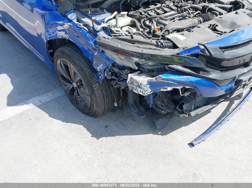 2018 HONDA CIVIC HATCHBACK EX - SHHFK7H59JU431824