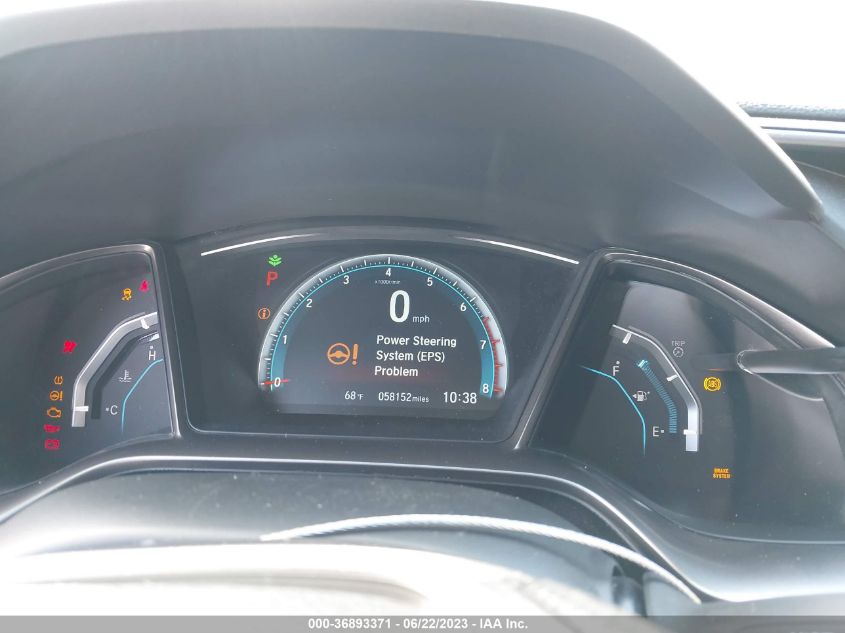 2018 HONDA CIVIC HATCHBACK EX - SHHFK7H59JU431824