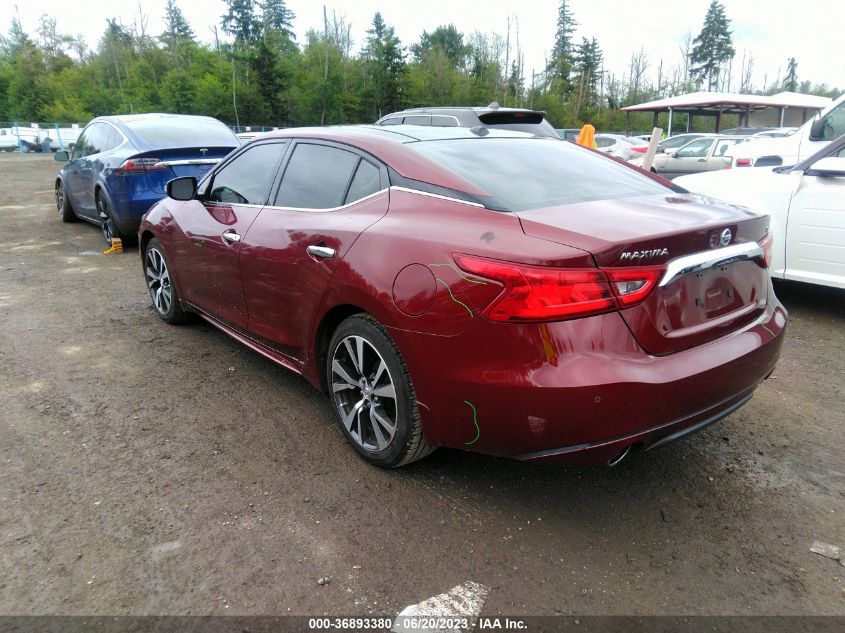 2016 NISSAN MAXIMA 3.5 SL - 1N4AA6AP8GC401651