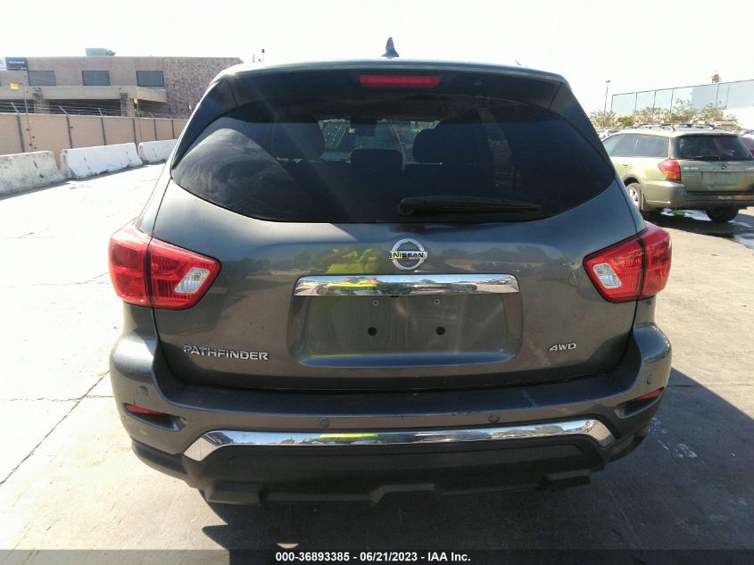 2020 NISSAN PATHFINDER S - 5N1DR2AMXLC602388