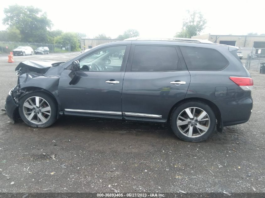 2014 NISSAN PATHFINDER PLATINUM - 5N1AR2MM0EC731354
