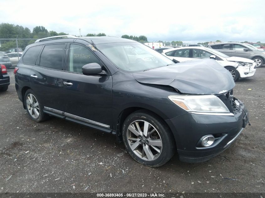2014 NISSAN PATHFINDER PLATINUM - 5N1AR2MM0EC731354