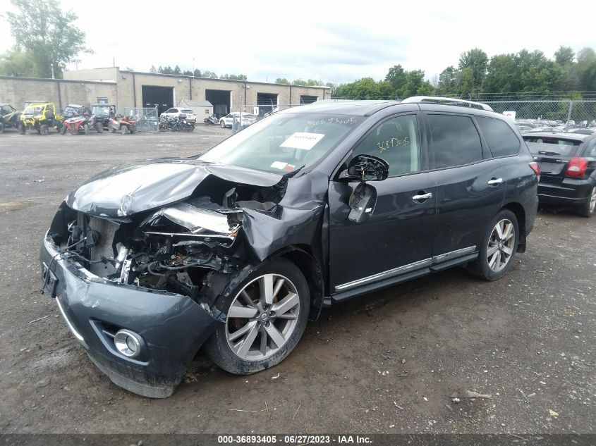 2014 NISSAN PATHFINDER PLATINUM - 5N1AR2MM0EC731354