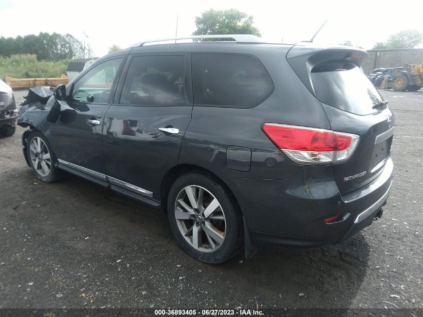 2014 NISSAN PATHFINDER PLATINUM - 5N1AR2MM0EC731354