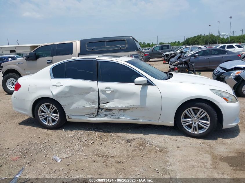 2013 INFINITI G37 SEDAN JOURNEY - JN1CV6AP6DM725567