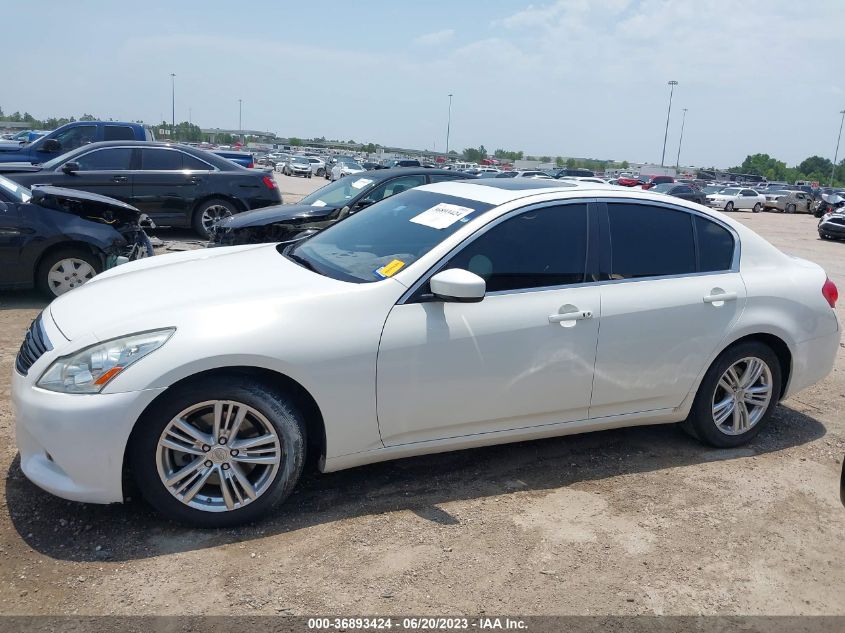 2013 INFINITI G37 SEDAN JOURNEY - JN1CV6AP6DM725567