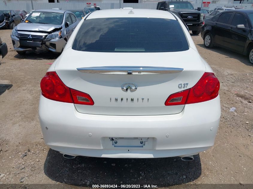 2013 INFINITI G37 SEDAN JOURNEY - JN1CV6AP6DM725567