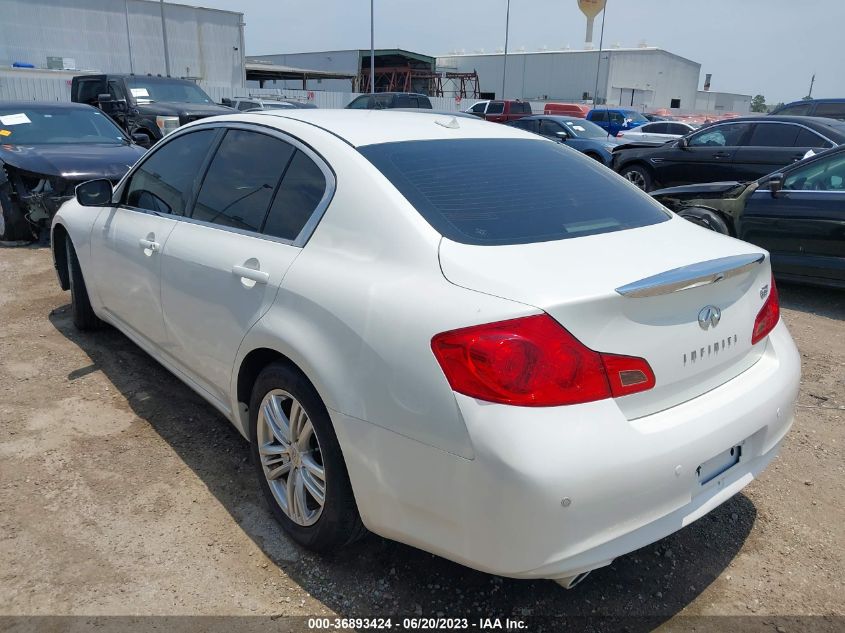 2013 INFINITI G37 SEDAN JOURNEY - JN1CV6AP6DM725567