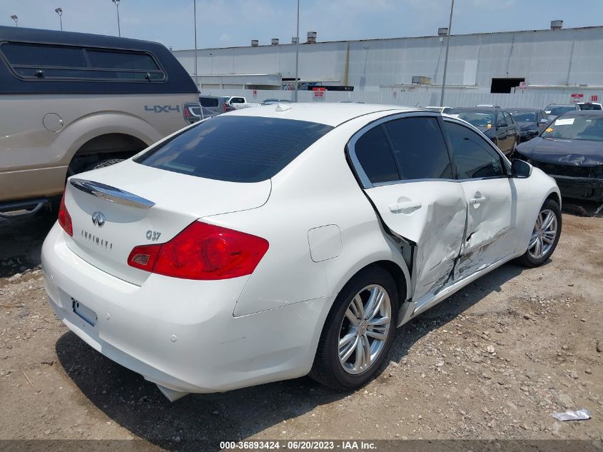 2013 INFINITI G37 SEDAN JOURNEY - JN1CV6AP6DM725567