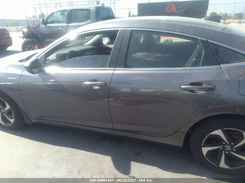2022 HONDA INSIGHT EX 19XZE4F50NE005829