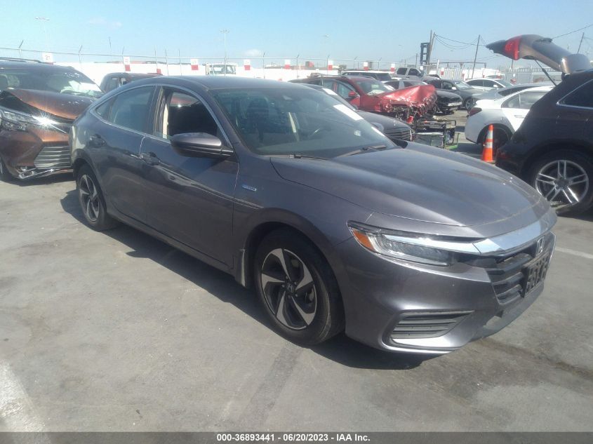 2022 HONDA INSIGHT EX - 19XZE4F50NE005829