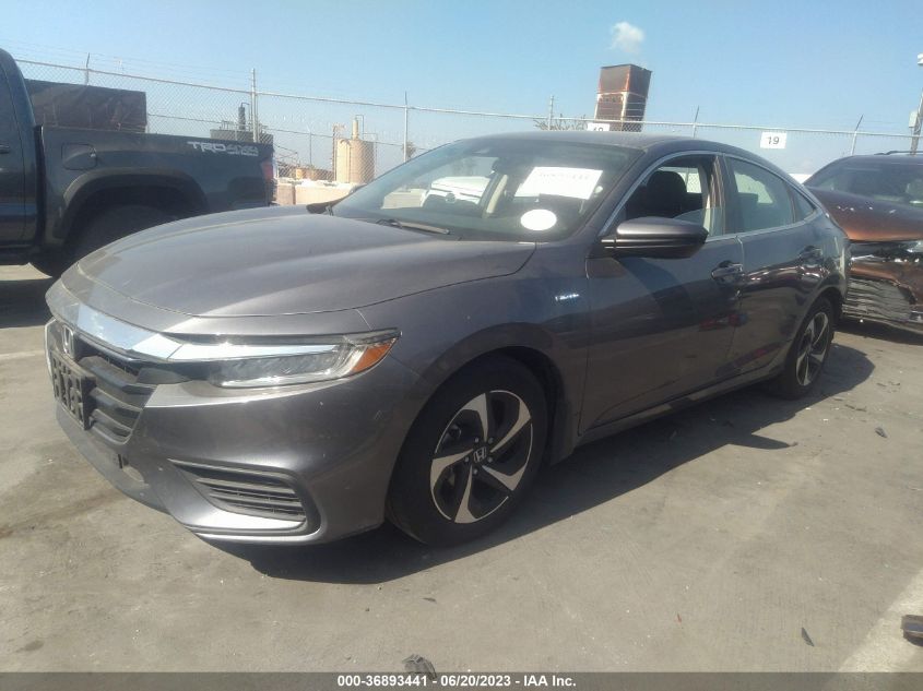 2022 HONDA INSIGHT EX 19XZE4F50NE005829