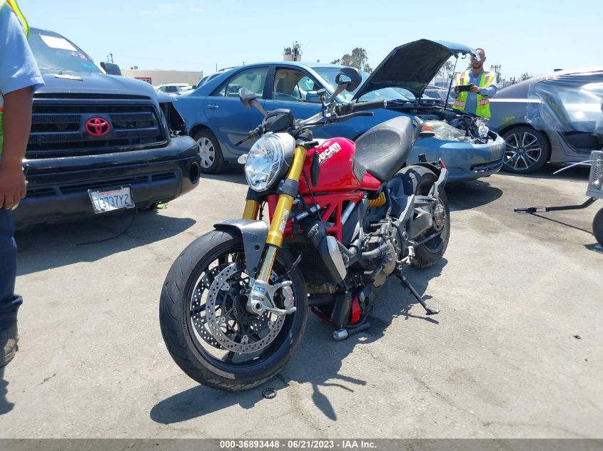 2014 DUCATI MONSTER 1200/S - ZDM1RBSW8EB003686