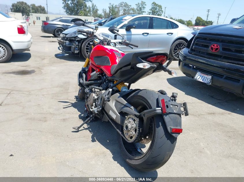 2014 DUCATI MONSTER 1200/S - ZDM1RBSW8EB003686