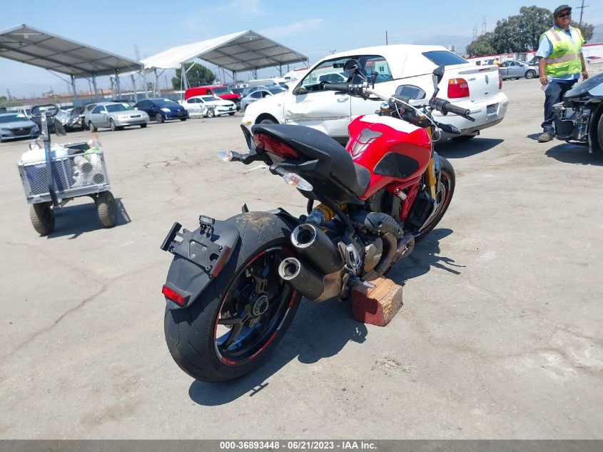2014 DUCATI MONSTER 1200/S - ZDM1RBSW8EB003686