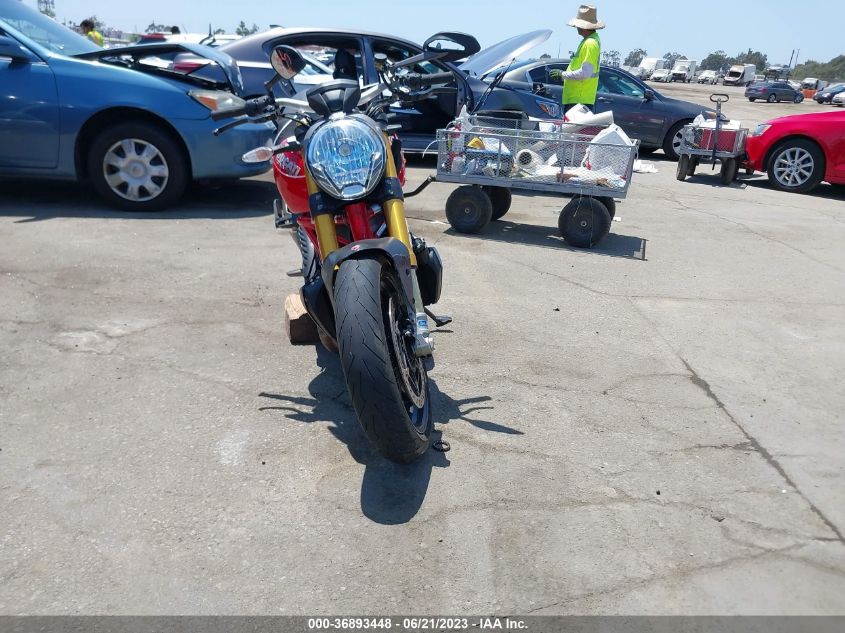 2014 DUCATI MONSTER 1200/S - ZDM1RBSW8EB003686