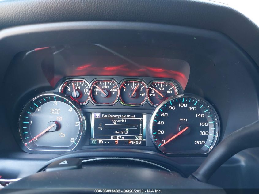 2015 CHEVROLET SILVERADO 1500 LTZ - 1GCUKSEC0FF204958