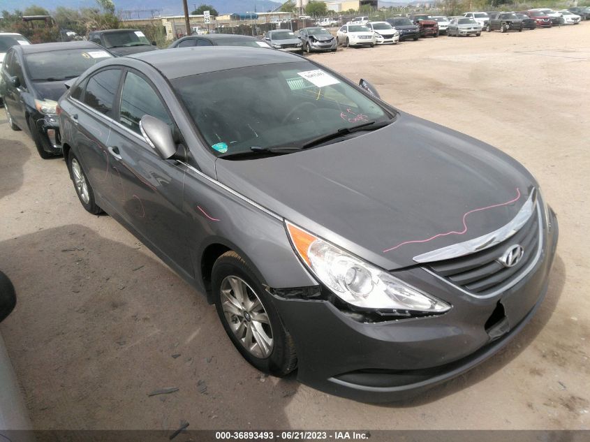 2014 HYUNDAI SONATA GLS - 5NPEB4ACXEH937836