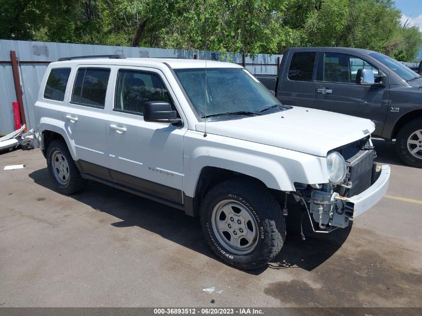 2016 JEEP PATRIOT SPORT - 1C4NJRBB3GD684812