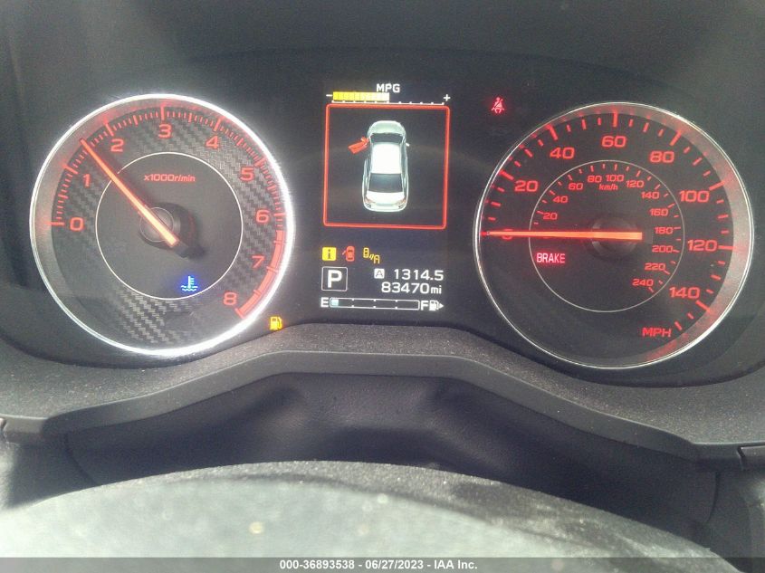 2017 SUBARU IMPREZA SPORT - 4S3GTAM69H3727593
