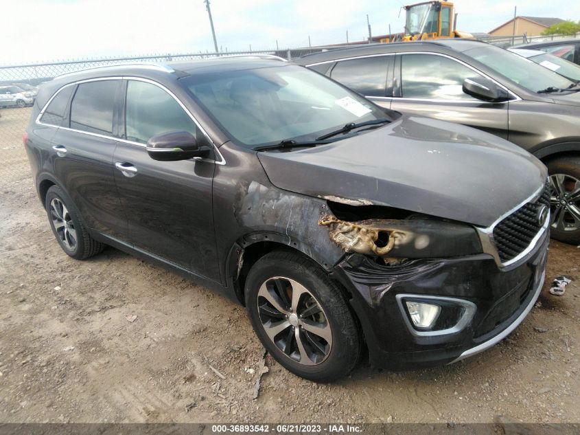 2017 KIA SORENTO EX V6 - 5XYPH4A53HG201163