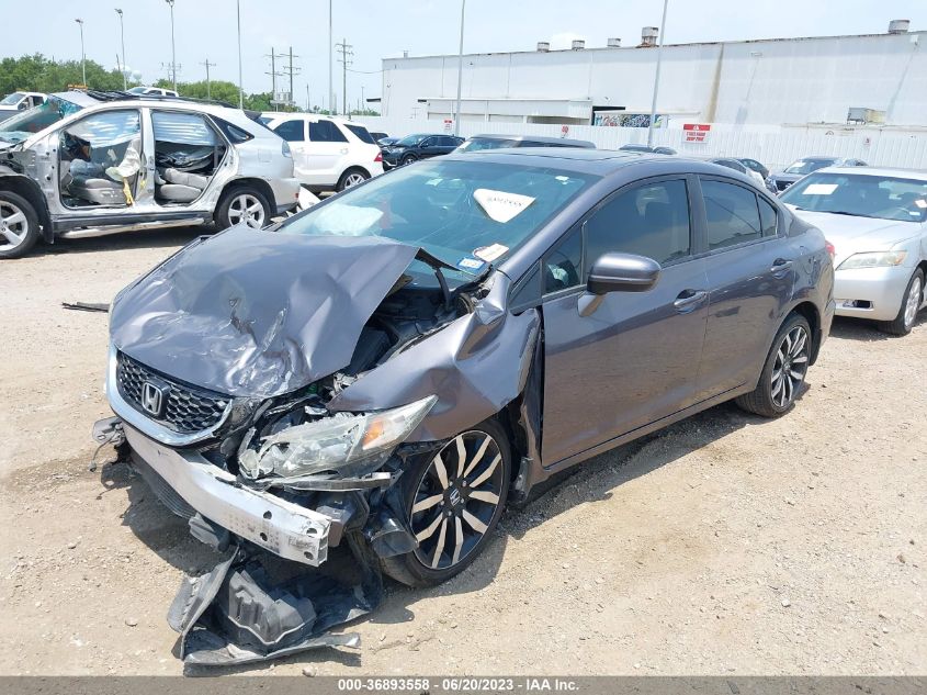 2014 HONDA CIVIC SEDAN EX-L - 19XFB2F99EE085117