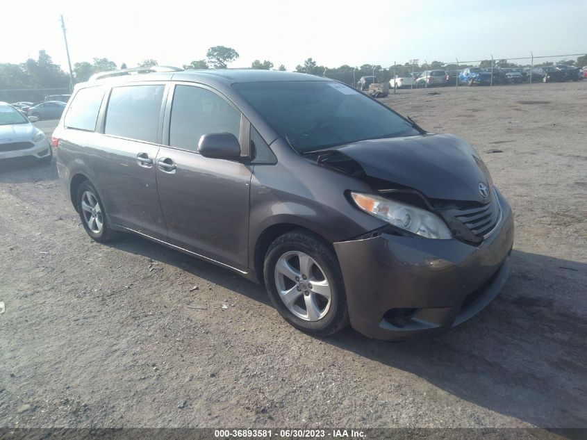 2015 TOYOTA SIENNA LE - 5TDKK3DC0FS588626