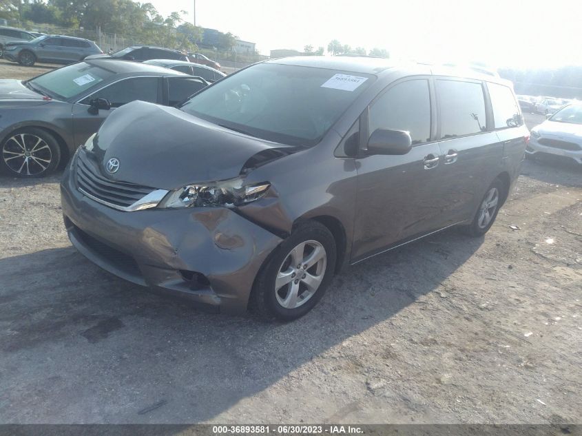 2015 TOYOTA SIENNA LE - 5TDKK3DC0FS588626