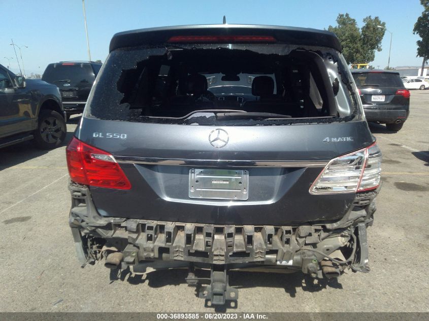 2014 MERCEDES-BENZ GL-CLASS GL 550 4JGDF7DE6EA389545