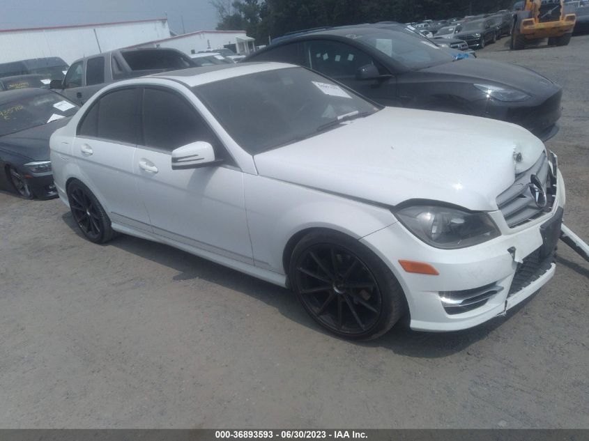 2013 MERCEDES-BENZ C-CLASS C 250 - WDDGF4HB8DR290490