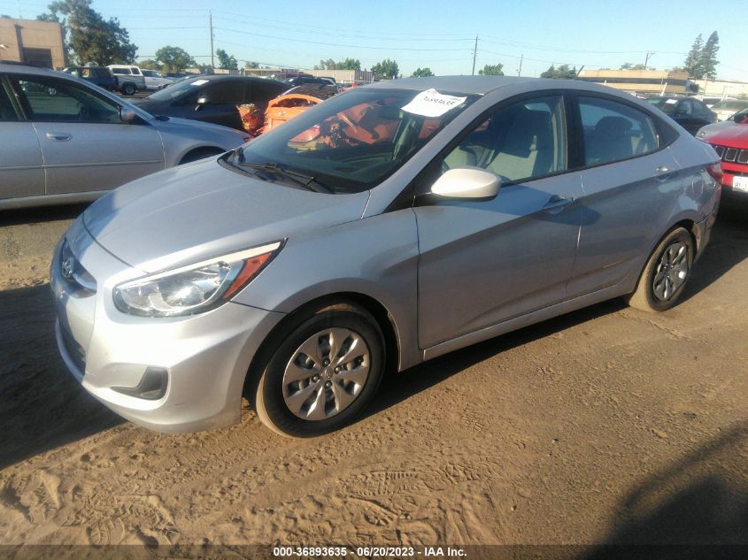 2017 HYUNDAI ACCENT SE - KMHCT4AE3HU274539