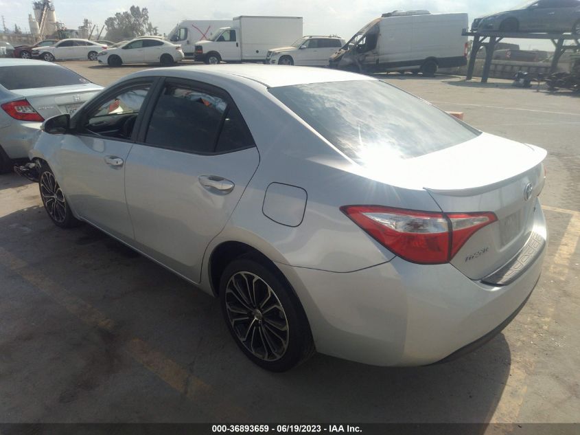 2015 TOYOTA COROLLA L/LE/S/S PLUS/LE PLUS - 5YFBURHE7FP273842