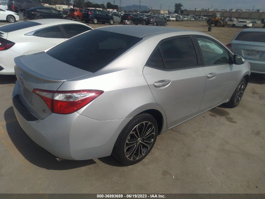 2015 TOYOTA COROLLA L/LE/S/S PLUS/LE PLUS - 5YFBURHE7FP273842
