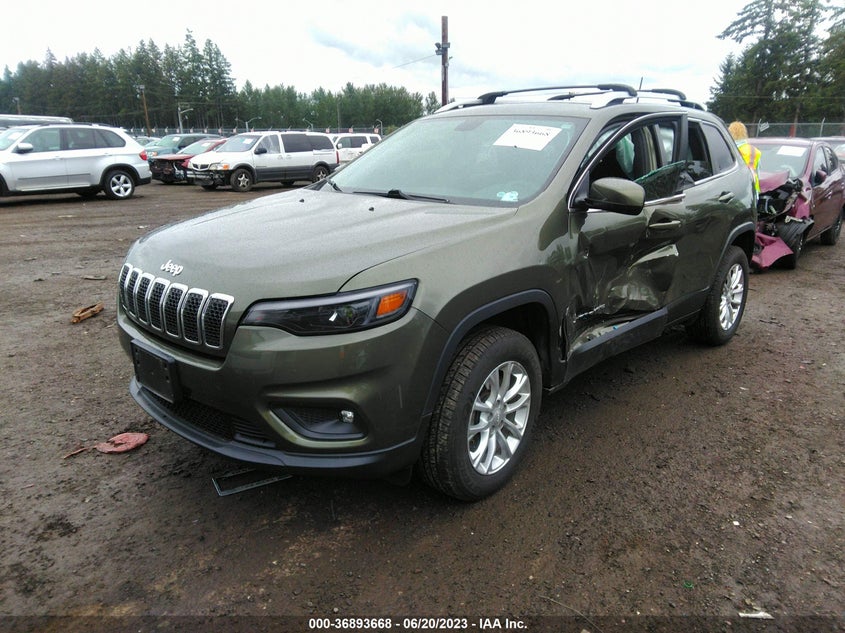 VIN 1C4PJMCB1KD168144 2019 JEEP CHEROKEE LATITUDE