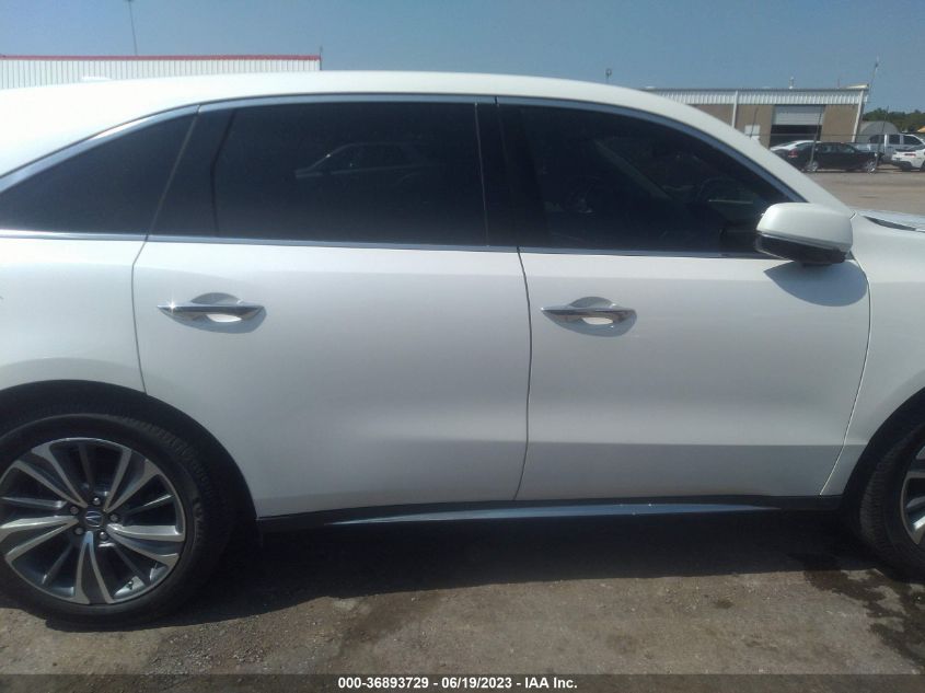 2018 ACURA MDX W/TECHNOLOGY PKG - 5J8YD3H54JL009178